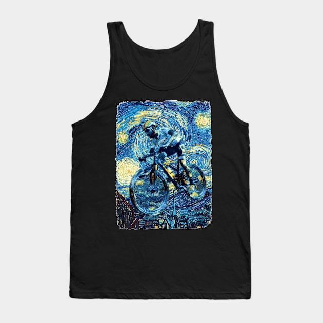 Cycle Van Gogh Style Tank Top by todos